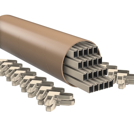 Ritescreen Lineal Frame Kit - Almond - w/ Corners, 20PK FG1LINKIT72WC-A